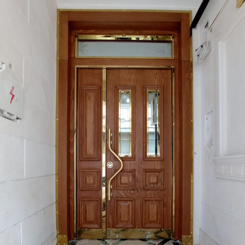 Kahve Apartman Kapısı AVGN-615