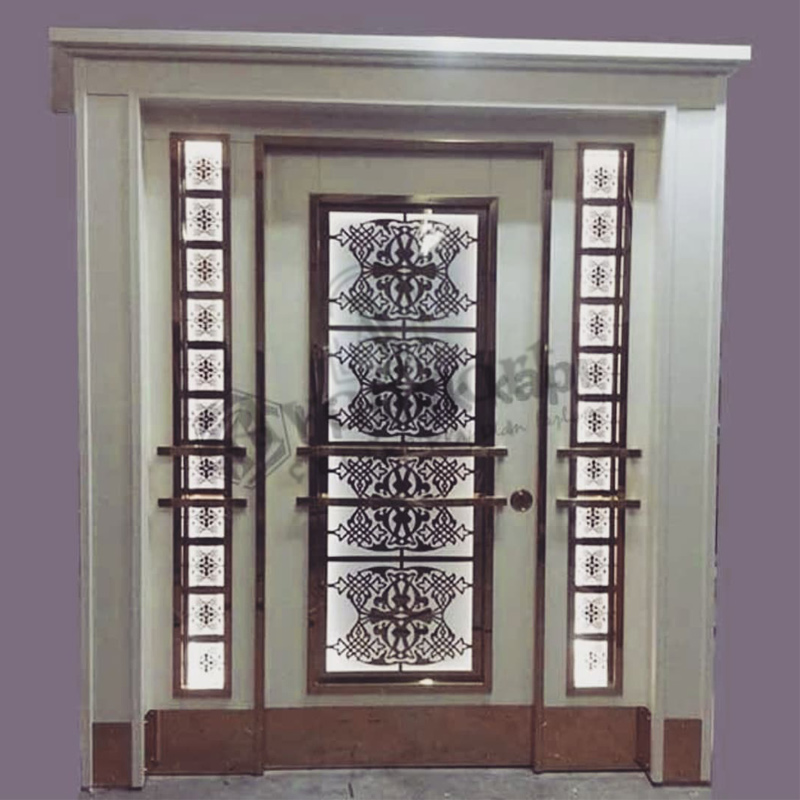 Lüks Beyaz Apartman Kapısı AVGN-604