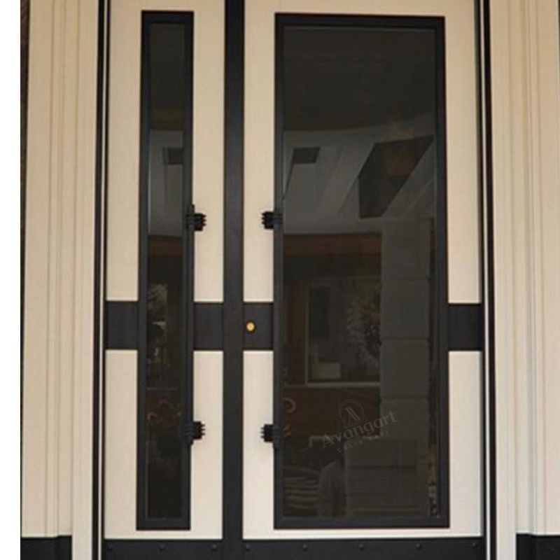 Krem Siyah Villa Kapısı AVNG-052