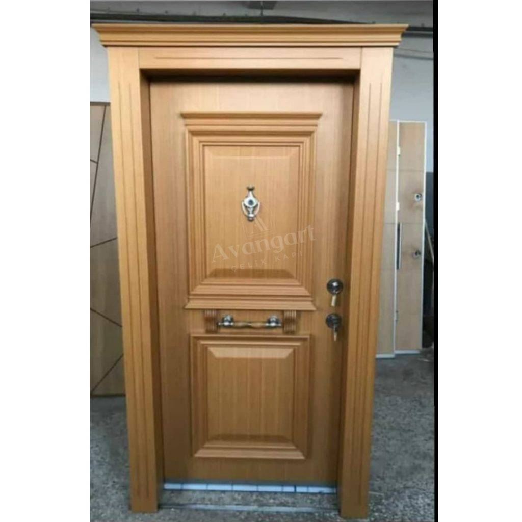 Açık Kahve Daire Kapısı AVGN-335