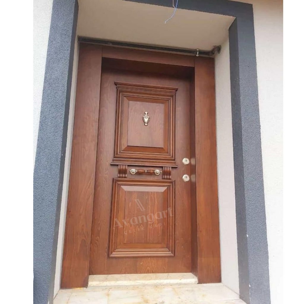 Kahverengi Daire Kapısı AVGN-362