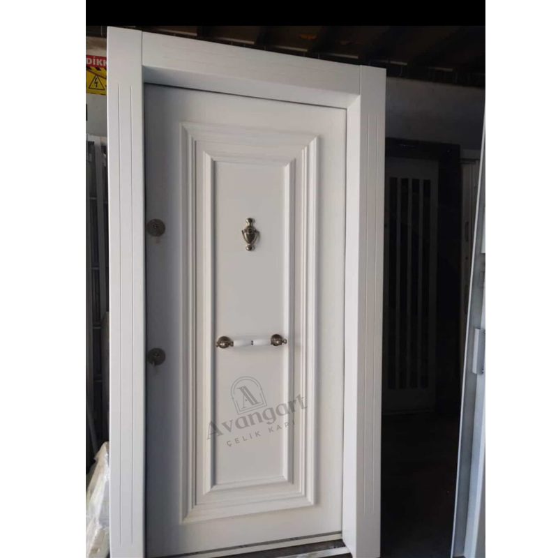 Beyaz Daire Kapısı AVGN-343