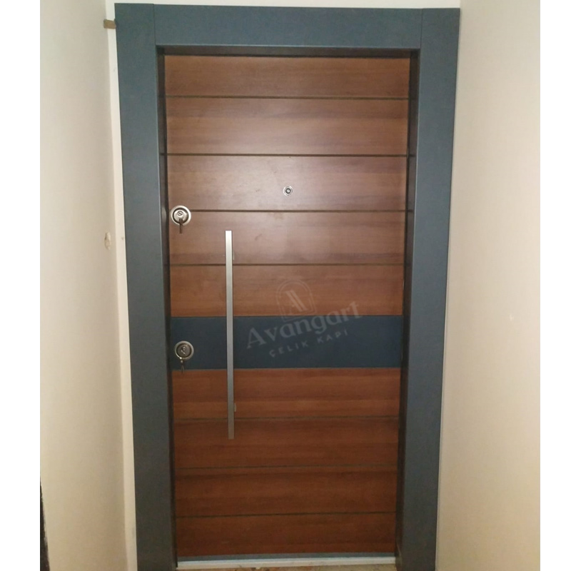 Antrasit Detay Daire Kapısı AVGN-355