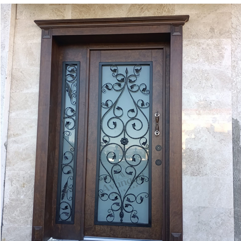 Ferforje Detay Villa Kapısı AVNG-066