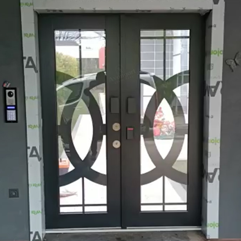 Antrasit Apartman Kapısı AVGN-605