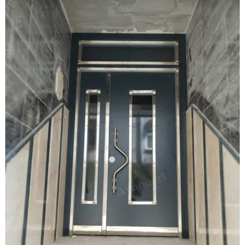 Antrasit Apartman Kapısı AVGN-607