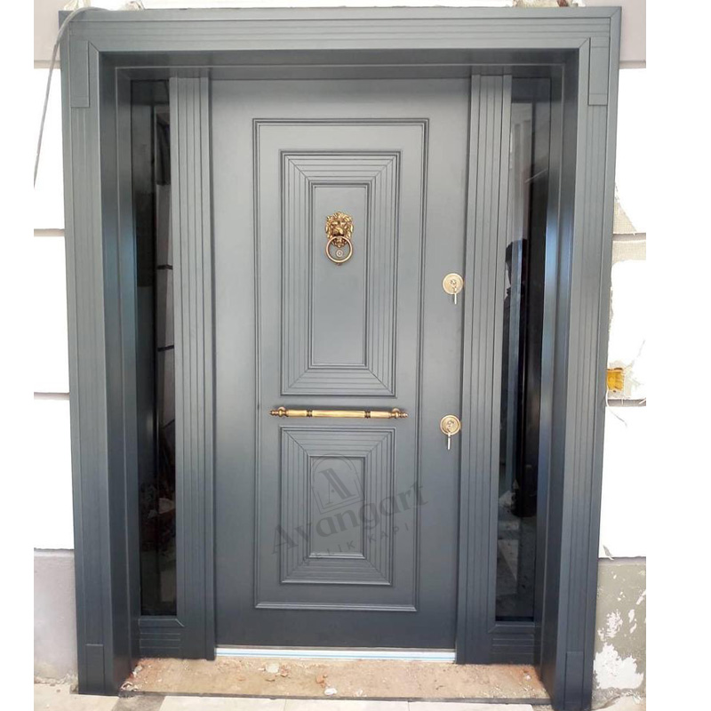 Antrasit lüks Villa Kapısı AVNG-056
