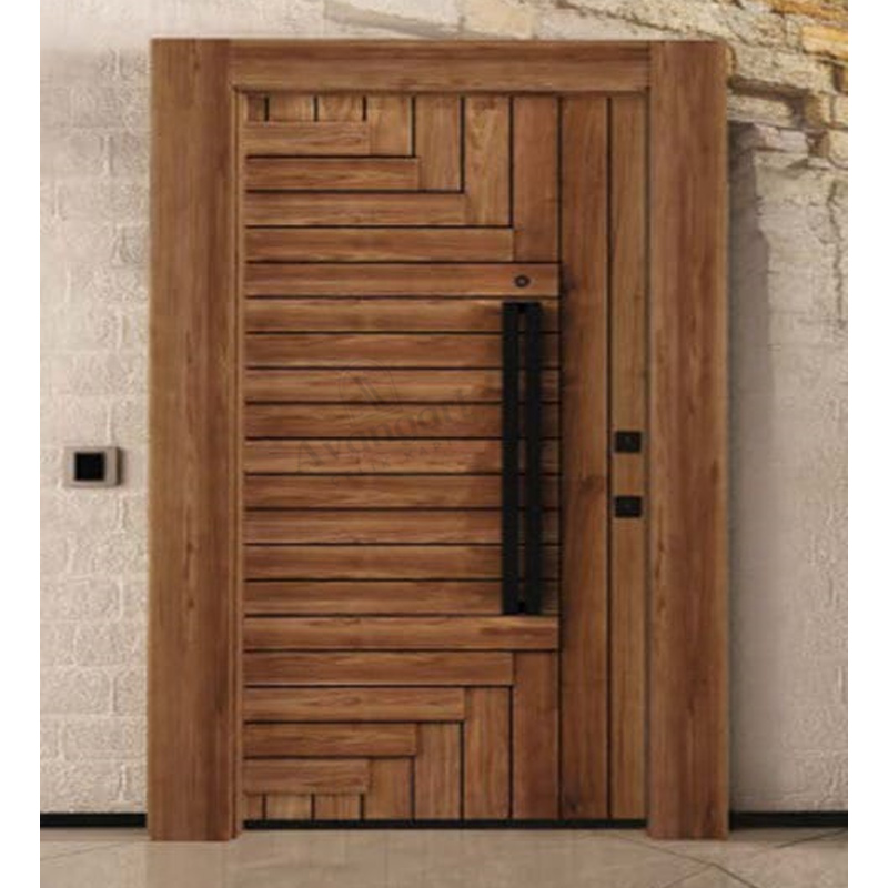 Ahşap Villa Kapısı AVNG-054