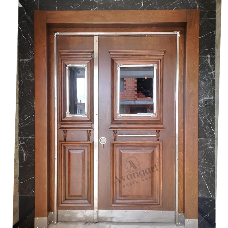 Kahve Apartman Kapısı AVGN-638
